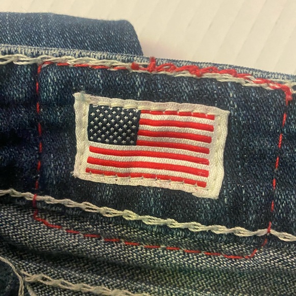 True Religion Blue Distressed Women's Jeans GUC 25 - Picture 7 of 10